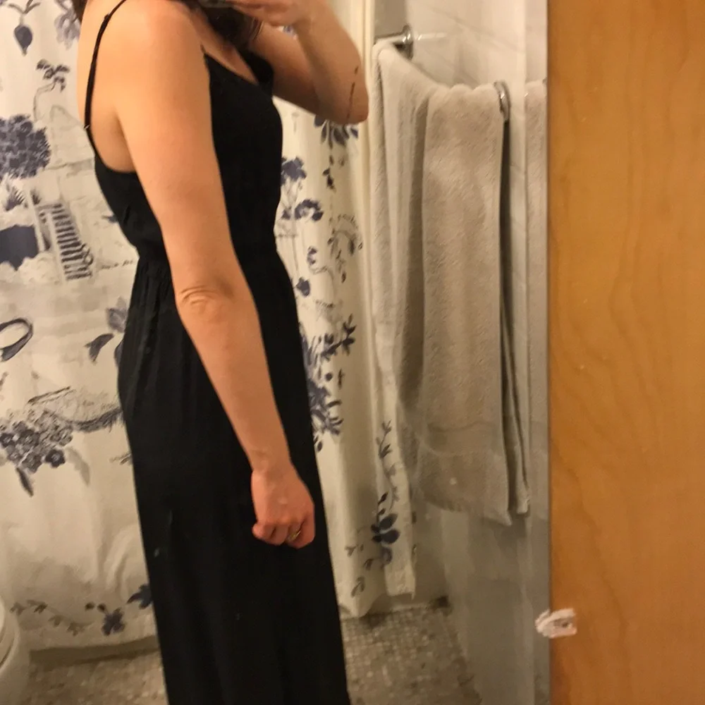 Cynthia Vincent black silk maxi dress - Picture 7 of 7